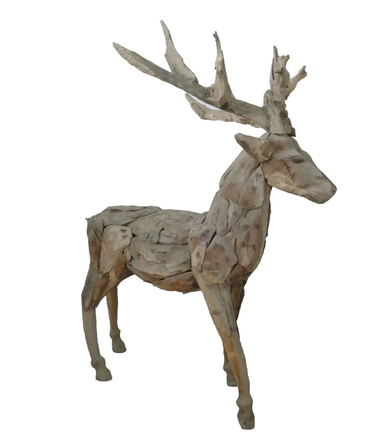  Product image 2 of the product “Standing Deer, the horns can be removed. About 143cm length and 154cm height . ”